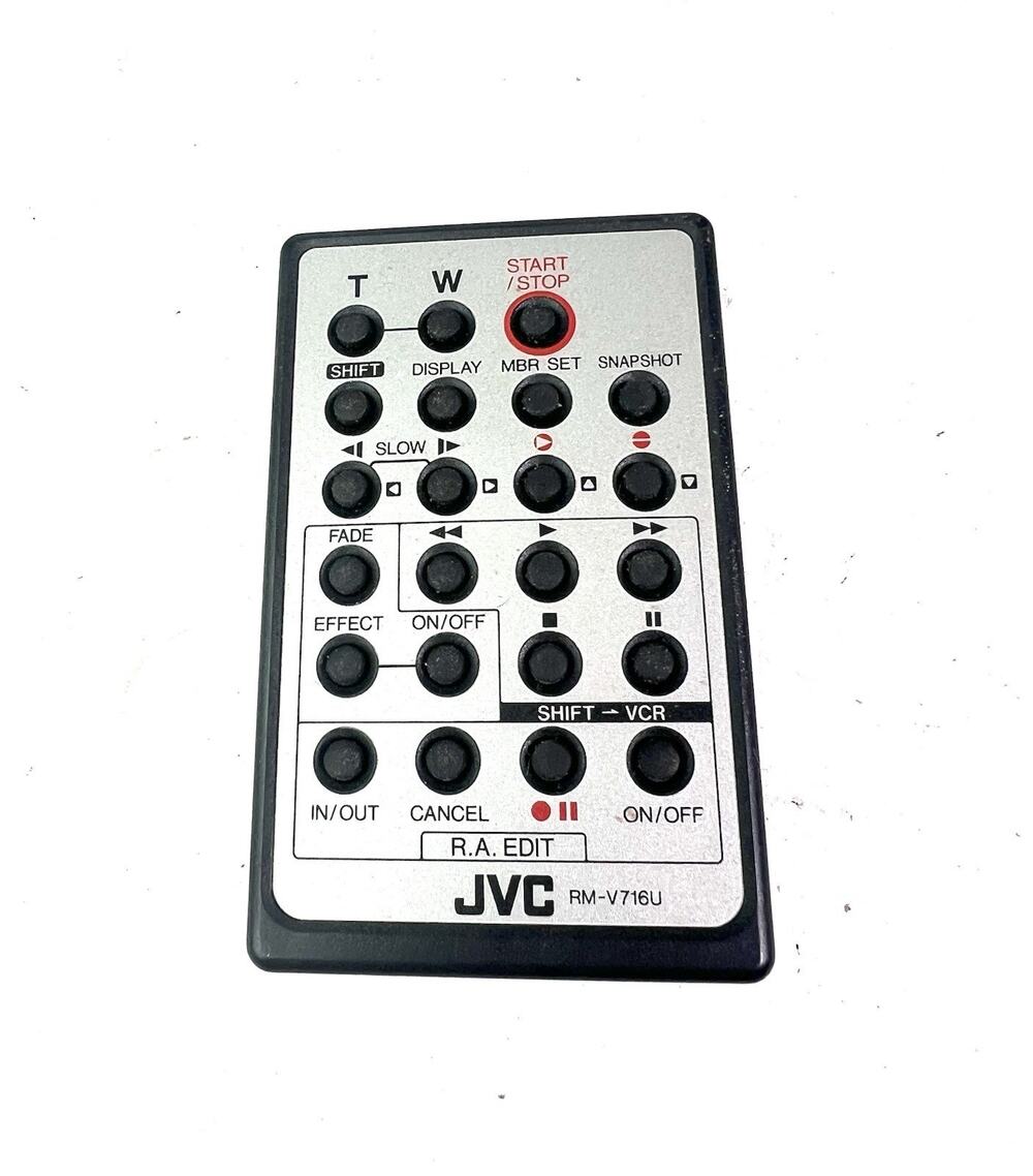 Genuine JVC RM-V716U Camcorder Remote Control TESTED